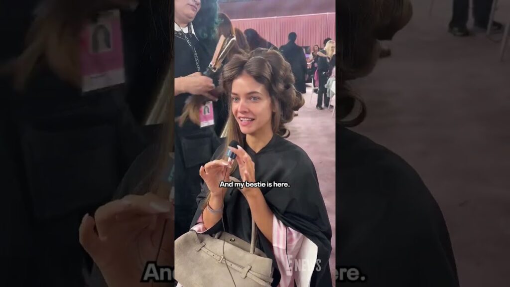Mrs. Barbara Palvin Sprouse is ready for the 2025 #VSFashionShow. @victoriassecret 🩷