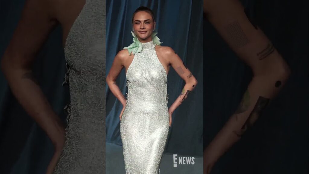 Cara Delevingne glitters at the Academy Museum Gala 🌟