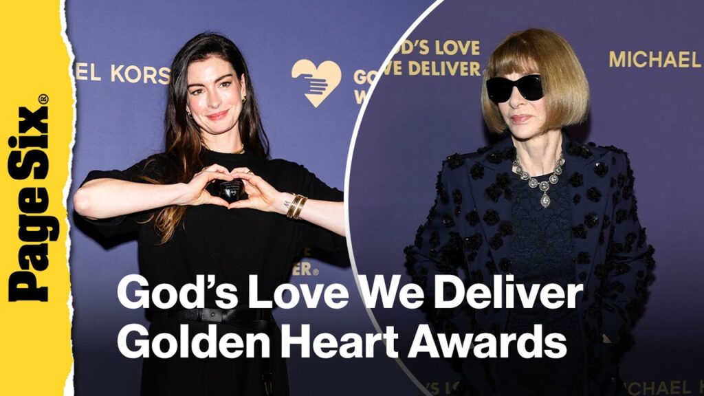 Anne Hathaway, Anna Wintour, & more gather for God’s Love We Deliver Golden Heart Awards red carpet Anne Hathaway, Anna Wintour, & more gather for God’s Love We Deliver Golden Heart Awards red carpet