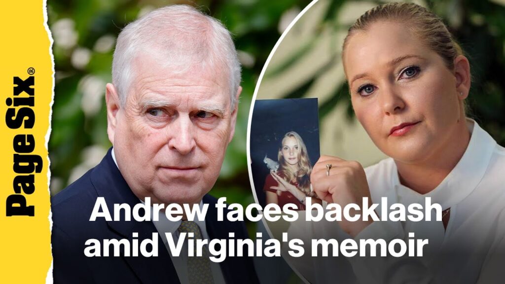 Prince Andrew faces more backlash amid Virginia Giuffre's memoir release