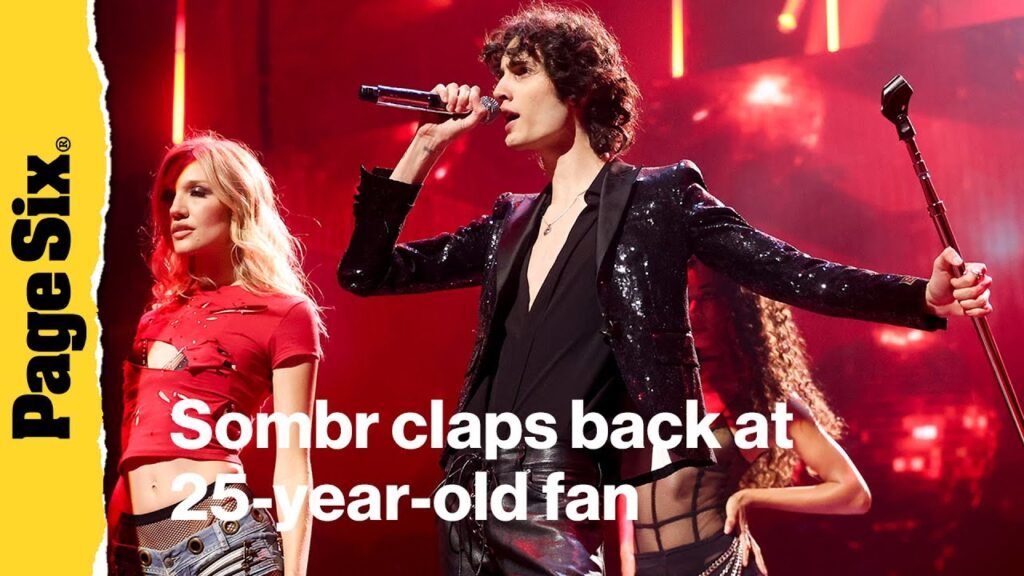 Sombr claps back at 25-year-old concertgoer who didn't like his show