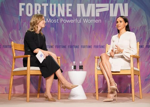 Alyson Shontell, Editor-in-Chief and Chief Content Officer for Fortune, and Duchess of Sussex