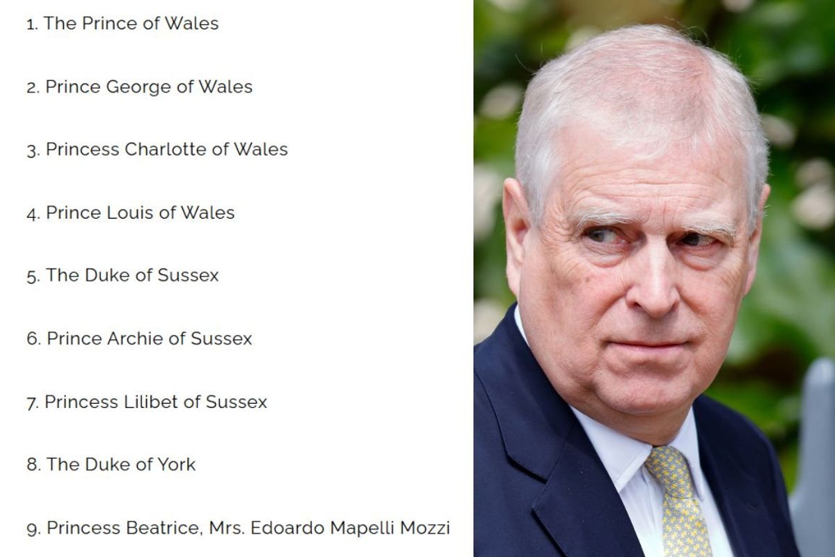 Prince Andrew