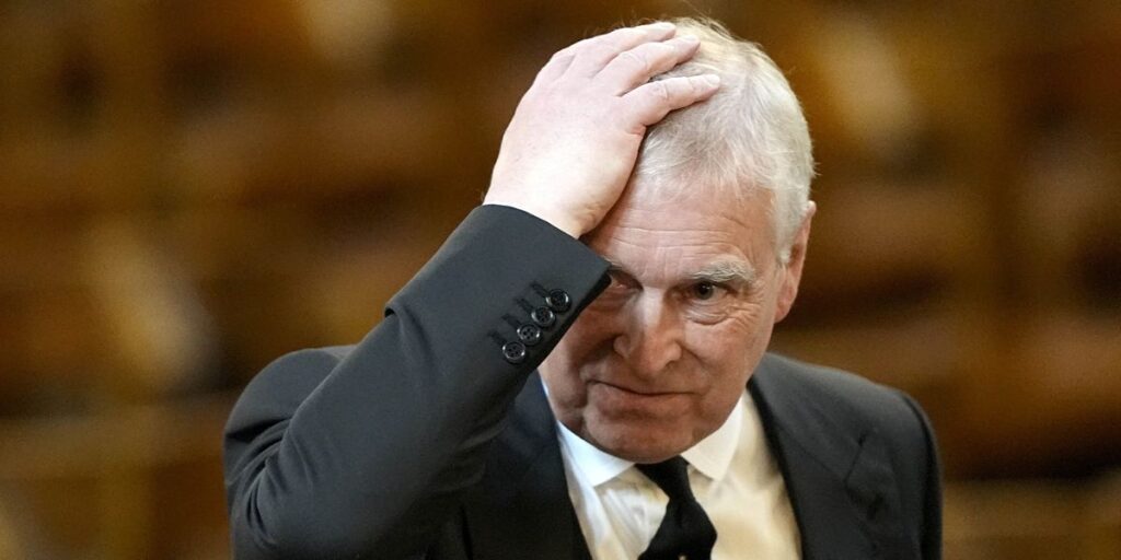 Royal Family make blunder as Prince Andrew referred to as Duke of York in their line of succession