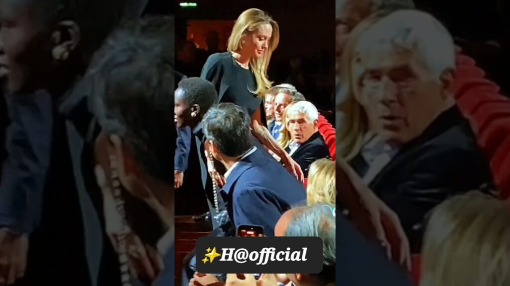 Just A Casual Saturday Cinema Night With Angelina Jolie At Rome F-Festival 💘#couture #AngelinaJolie