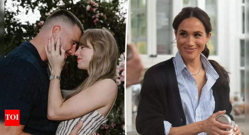 “She’s desperate”: Meghan Markle reportedly anxious about missing an invite to Taylor Swift and Travis Kelce’s star-studded wedding | NFL News “She’s desperate”: Meghan Markle reportedly anxious about missing an invite to Taylor Swift and Travis Kelce’s star-studded wedding | NFL News