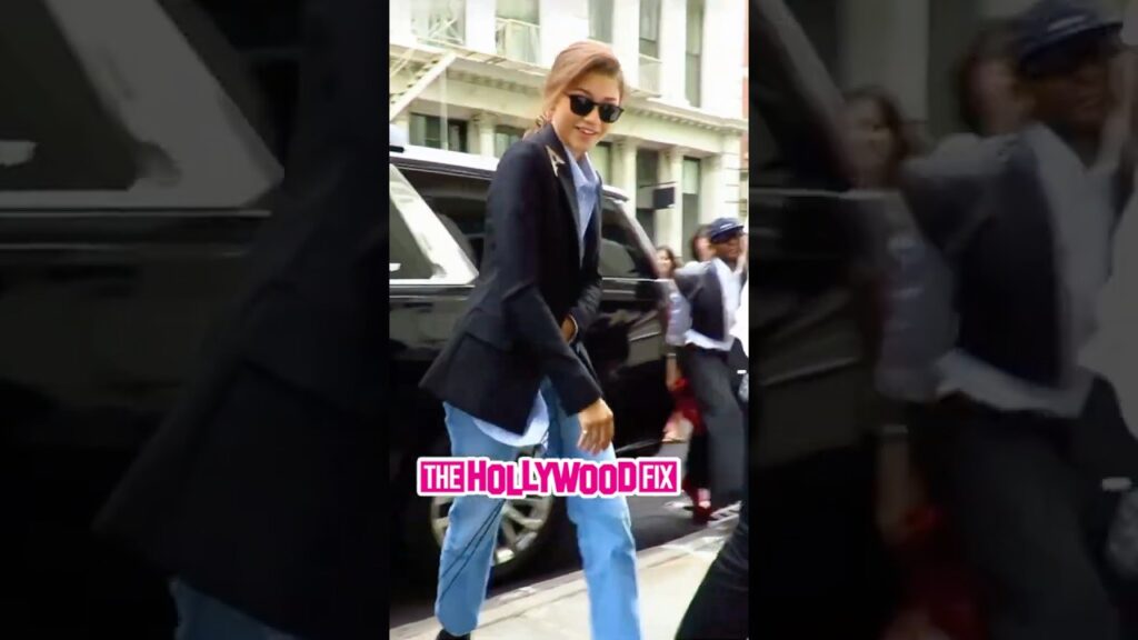 Zendaya Shows Off Her Classy Street Style While Stopping By Acne Studios In New York, NY