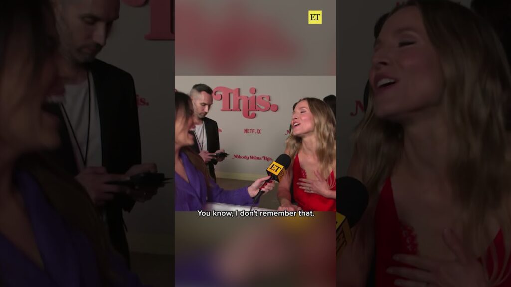 Kristen Bell Forgets Her Wedding Anniversary #kristenbell #nobodywantsthis #daxshephard Kristen Bell Forgets Her Wedding Anniversary #kristenbell #nobodywantsthis #daxshephard