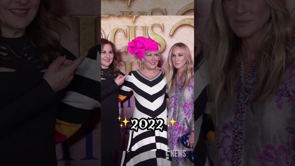 Sarah Jessica Parker, Bette Midler, and Kathy Najimy in "Hocus Pocus" 😍