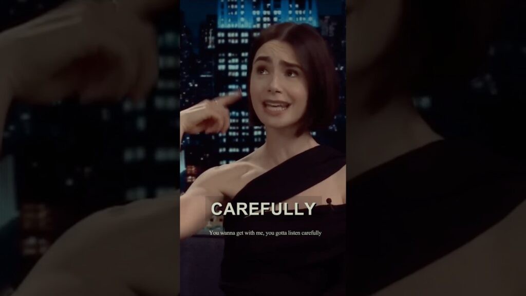 Lily Collins Nails Spice Girls “Wannabe” Rap on Tonight Show! Lily Collins Nails Spice Girls “Wannabe” Rap on Tonight Show!