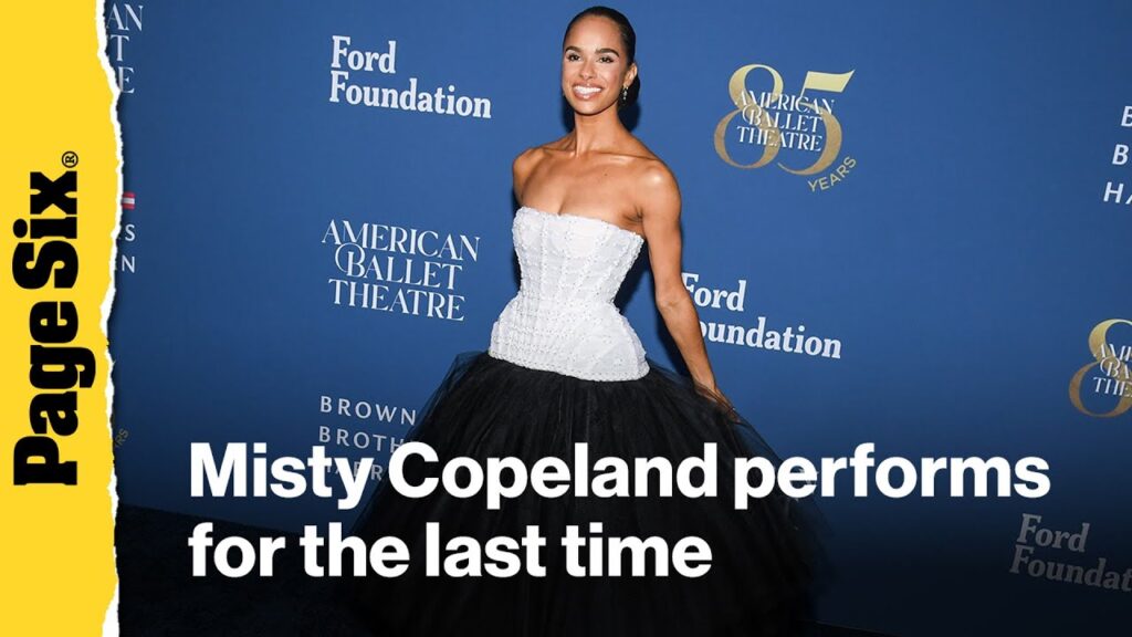 Watch Misty Copeland’s emotional final dance before retirement Watch Misty Copeland's emotional final dance before retirement