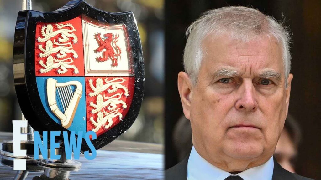Prince Andrew’s Coat of Arms Taken Down From Windsor Castle Amid Allegations | E! News