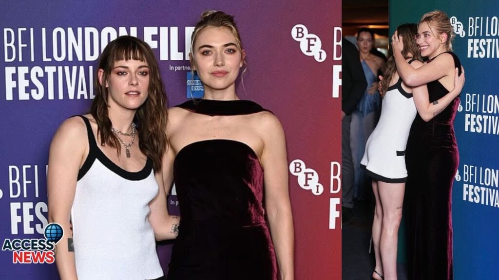 💔 Kristen Stewart Tears Up at Premiere! Emotional Hug with Imogen Poots 😭🎥