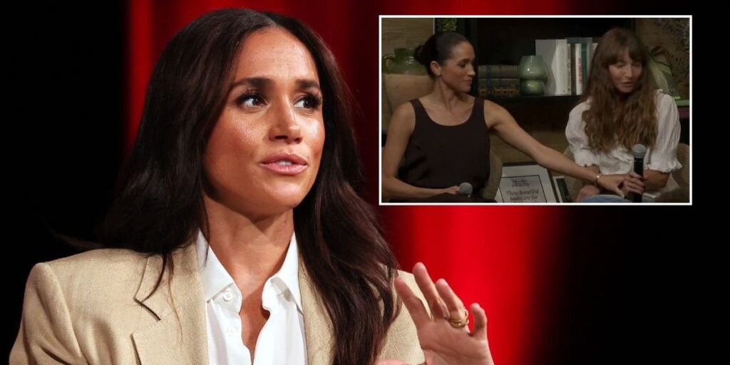 Meghan Markle involved in awkward microphone moment during latest public appearance
