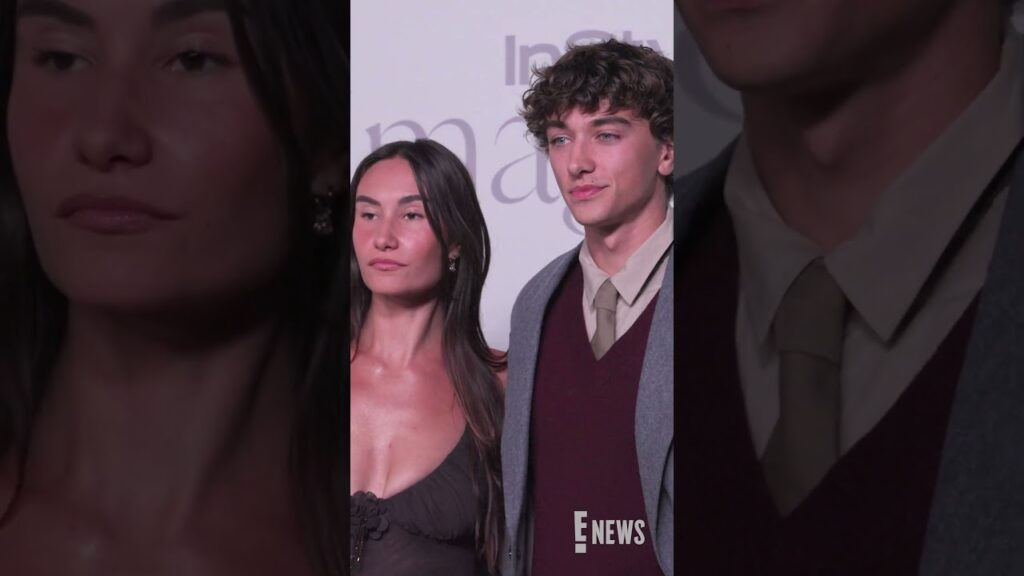 Cheyanne King and Gavin Casalegno arrive to the InStyle Imagemaker Awards