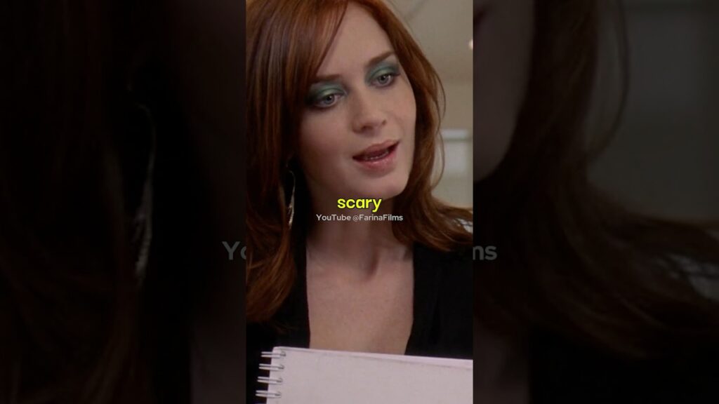Emily Blunt Was Terrified on The Devil Wears Prada Set #shorts #emilyblunt #devilwearsprada