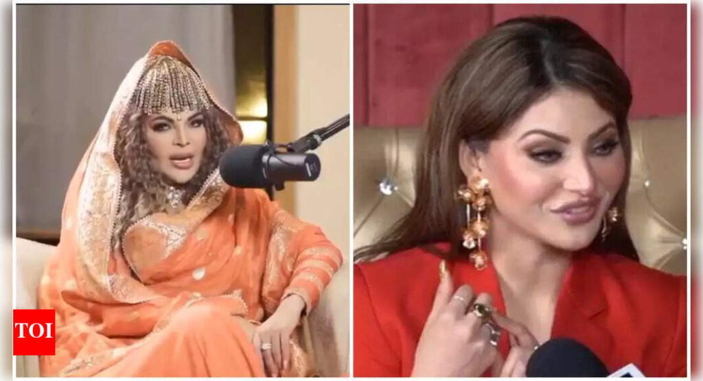 Rakhi Sawant fires back at being compared to Urvashi Rautela, 'Compare me with Britney Spears, Jennifer Lopez, Shakira, Paris Hilton, or Kim Kardashian' | Hindi Movie News