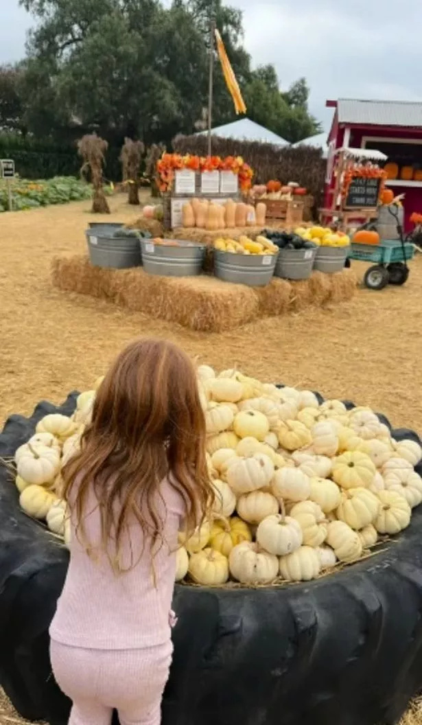 Lilibet chose her favourite pumpkin