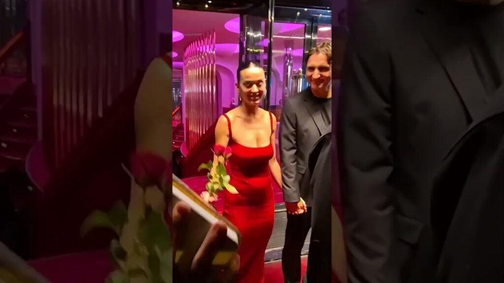 Katy Perry HOLDS HANDS With Former Prime Minister of Canada
