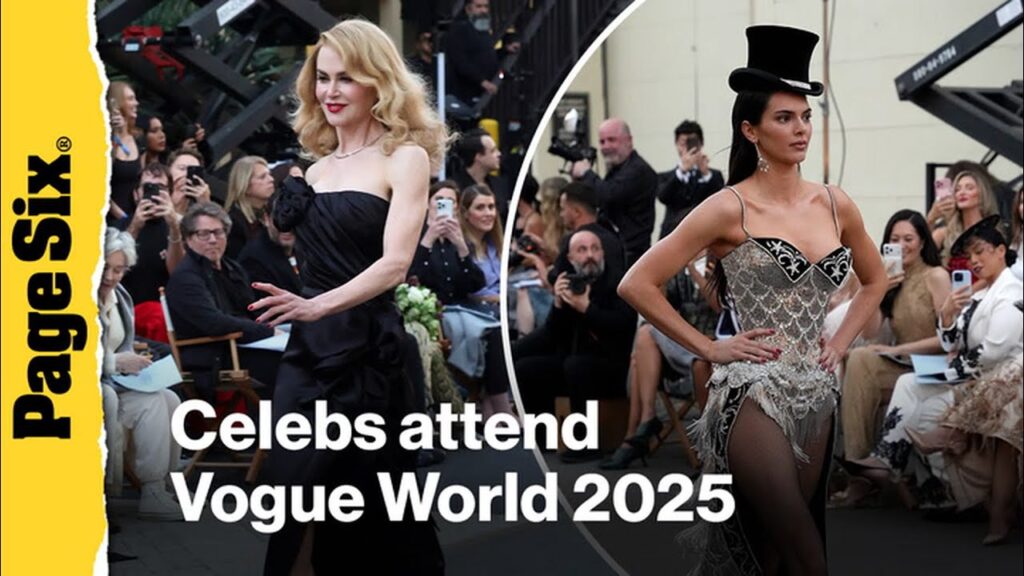 Kendall Jenner, Nicole Kidman and more stars attend Vogue World 2025