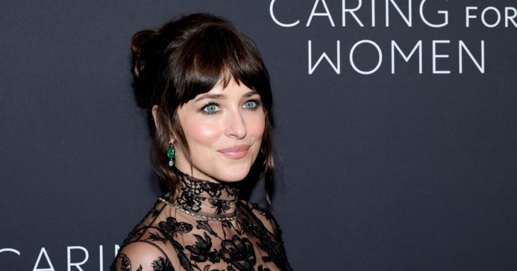 Dakota Johnson Wore A See-Through Valentino Dress At Vogue World Dakota Johnson Wore A See-Through Valentino Dress At Vogue World