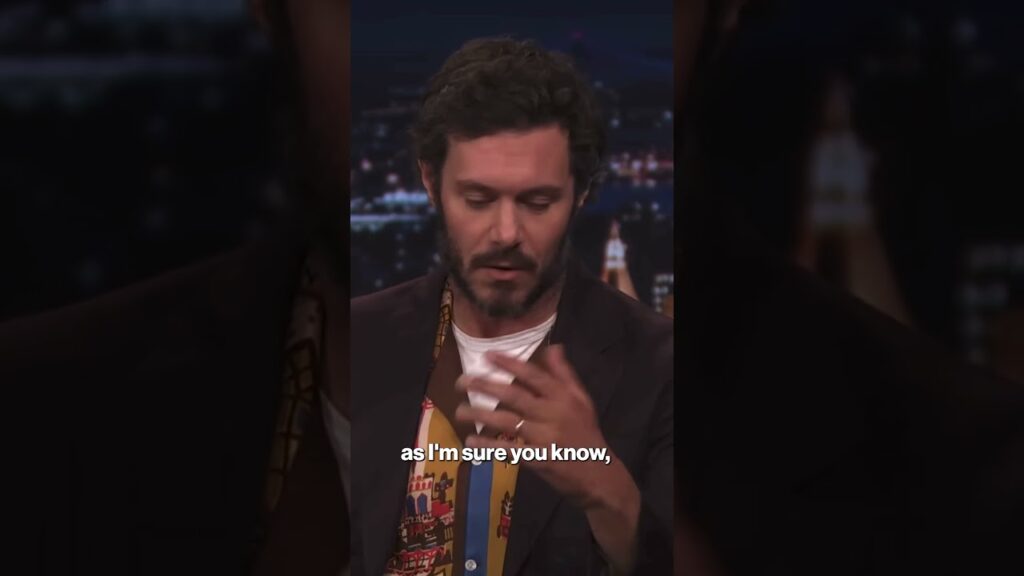 Adam Brody on his chemistry with 'Nobody Wants This' co-star Kristen Bell #shorts