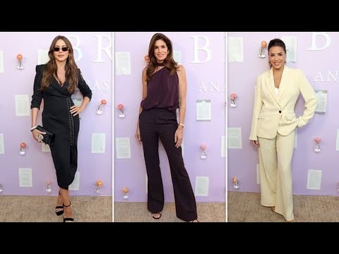 Sofia Vergara, Cindy Crawford & Eva Longoria dazzle at a glamorous Los Angeles event a star-studded