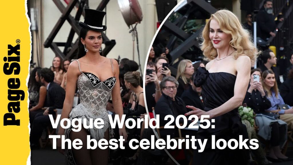Nicole Kidman, Kendall Jenner & more celebrity looks from Vogue World 2025 | Currently Trending Nicole Kidman, Kendall Jenner & more celebrity looks from Vogue World 2025 | Currently Trending