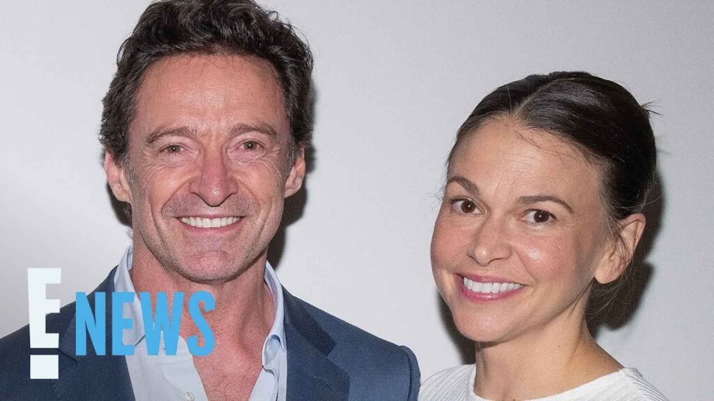Hugh Jackman, Sutton Foster Make Rare Outing Together | E! News Hugh Jackman, Sutton Foster Make Rare Outing Together | E! News