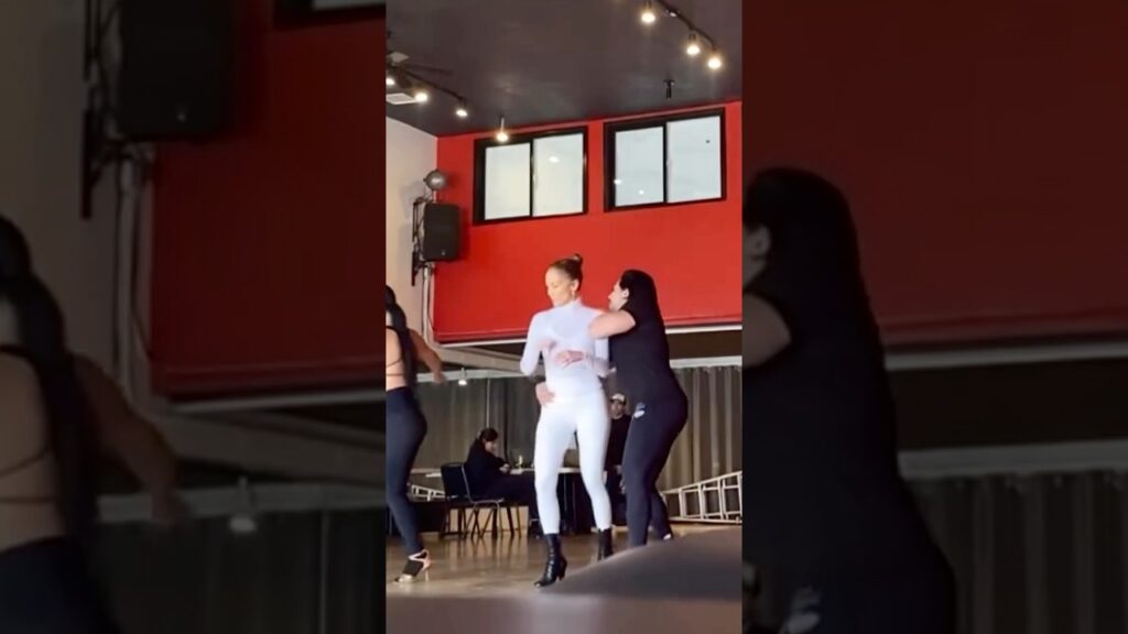 Jennifer Lopez Rehearsing #JLo #Shorts
