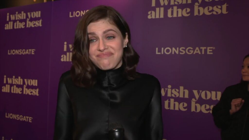 I WISH YOU ALL THE BEST: Alexandra Daddario at NY premiere | ScreenSlam I WISH YOU ALL THE BEST: Alexandra Daddario at NY premiere | ScreenSlam