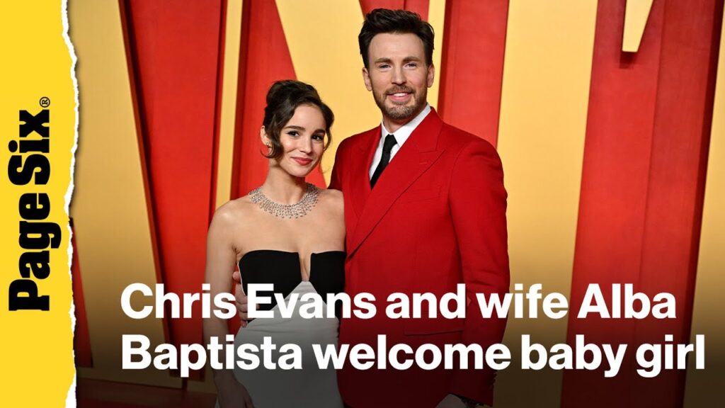 Chris Evans and wife Alba Baptista welcome baby girl