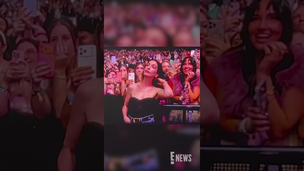 Oh, late at night, we're thinking 'bout Sabrina Carpenter "arresting" Anne Hathaway at her concert 😍