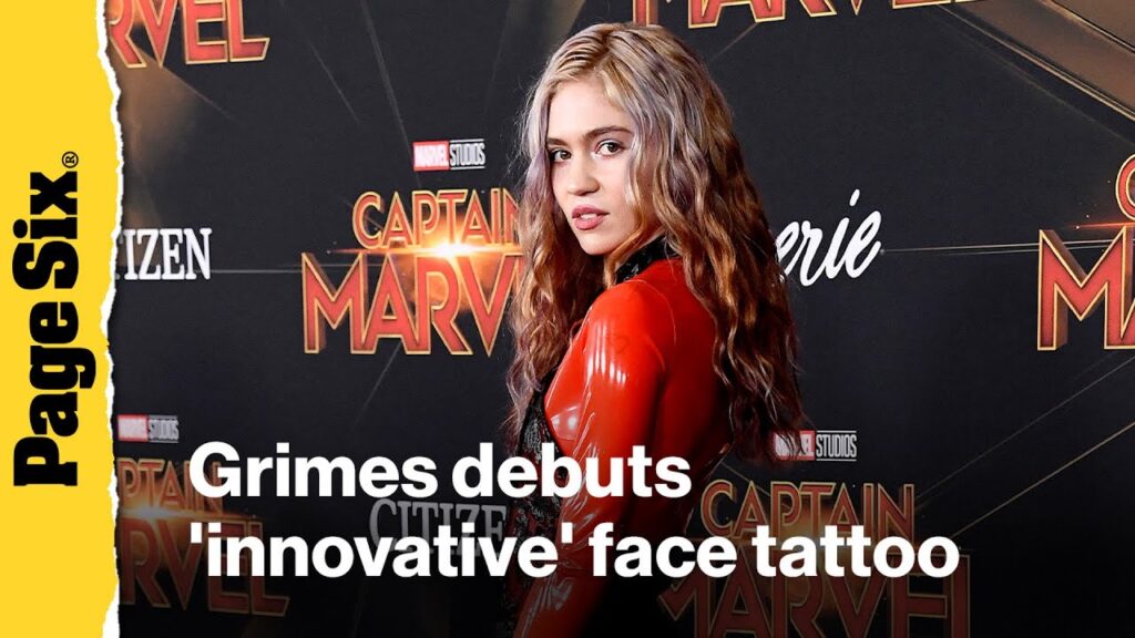 Grimes divides fans with ‘novel’ new face tattoo: ‘So confused’