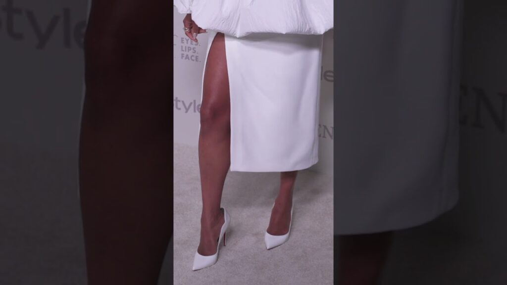 Kerry Washington stepped out in an all-white look for the InStyle Imagemaker Awards