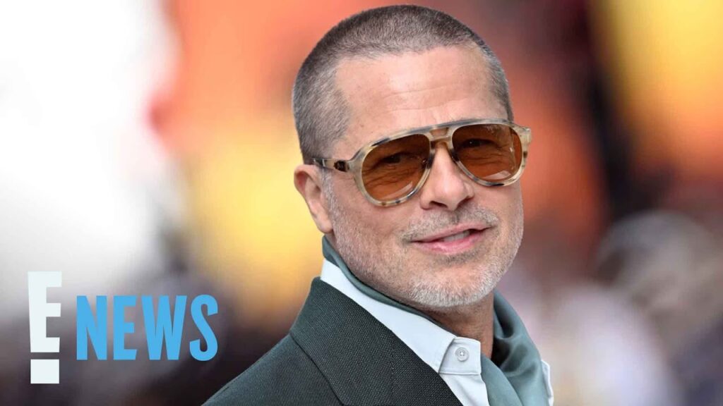 Brad Pitt Debuts New Hair Transformation With Grey Sideburns | E! News