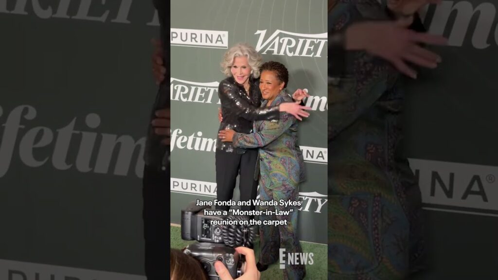 Jane Fonda and Wanda Sykes have a “Monster-in-Law” reunion at Variety's Power Of Women.