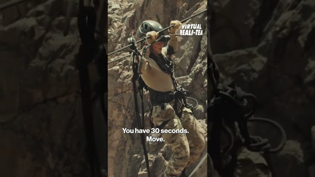 Gia Giudice under pressure in the upcoming episode of "Special Forces." | Virtual Reali-Tea #shorts