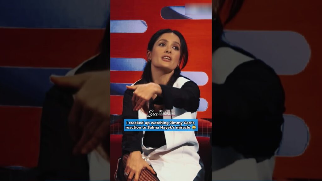 Jimmy Carr’s Hilarious Reaction to Salma Hayek’s Miracle 😄