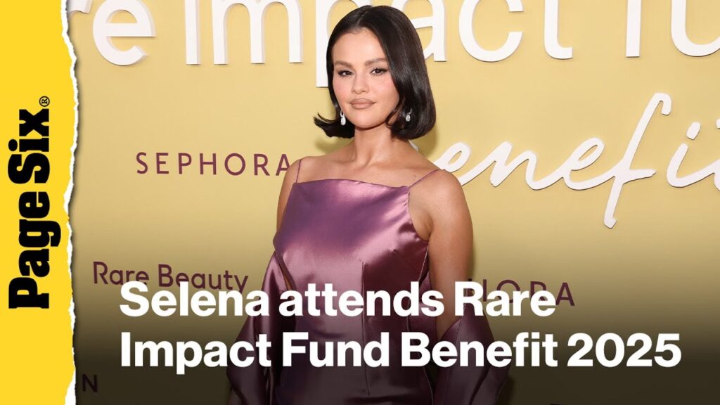 Selena Gomez is pretty in pink at Rare Impact Fund Benefit 2025 Selena Gomez is pretty in pink at Rare Impact Fund Benefit 2025