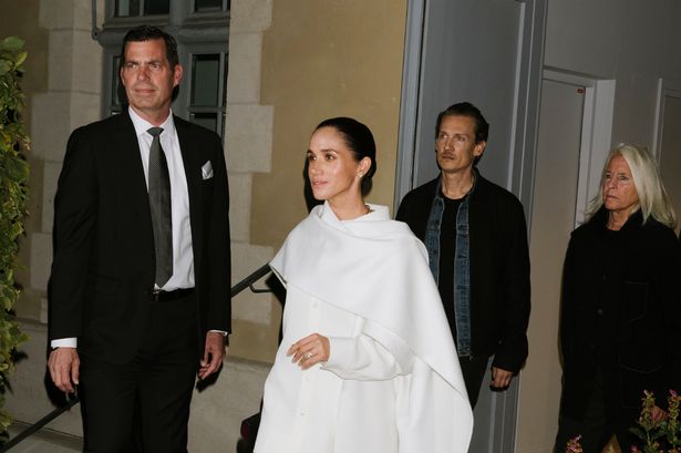 Meghan Markle attended the Balenciaga show at Paris Fashion Week