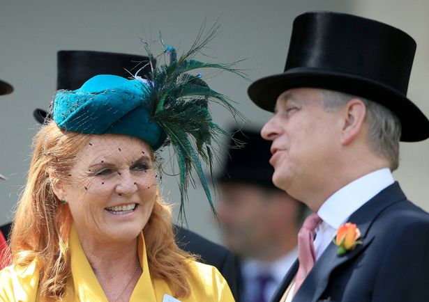  Sarah, Duchess of York and the Duke of York. The Duchess has described the Duke of York as a "wonderful man" who has gone "through such enormous pain". PA Photo. Issue date: Tuesday October 15, 2019. She expressed support for her ex-husband, who was forced to quit royal duties following his disastrous Newsnight interview 