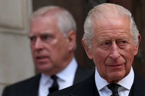 Andrew Mountbatten Windsor and King Charles