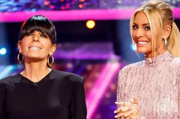 Claudia Winkleman and Tess Daly