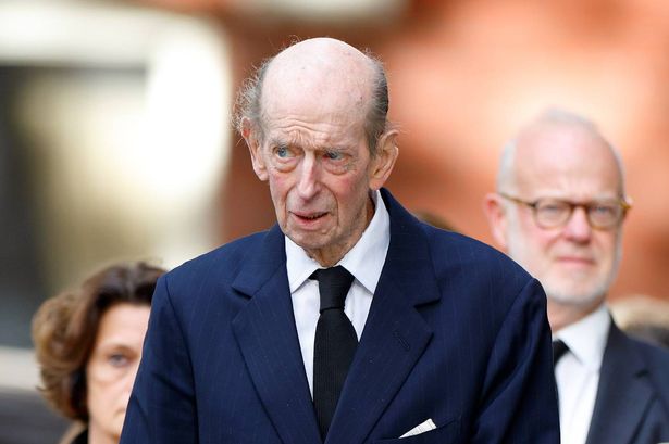 LONDON, UNITED KINGDOM - SEPTEMBER 15: (EMBARGOED FOR PUBLICATION IN UK NEWSPAPERS UNTIL 24 HOURS AFTER CREATE DATE AND TIME) Prince Edward, Duke of Kent attends a Vigil for the Deceased with Rite of Reception and Vespers for the Dead for Katharine, Duchess of Kent ahead of her funeral tomorrow at Westminster Cathedral on September 15, 2025 in London, England. Katharine, Duchess of Kent was married Prince Edward, Duke of Kent, the first cousin of Queen Elizabeth II. She died on September 4 at the age of 92 at Kensington Palace surrounded by her family. Having converted to Catholicism in 1994, her funeral will take place at Westminster Cathedral and will be the first Catholic funeral to be held for a member of the royal family in modern British history. (Photo by Max Mumby/Indigo/Getty Images)