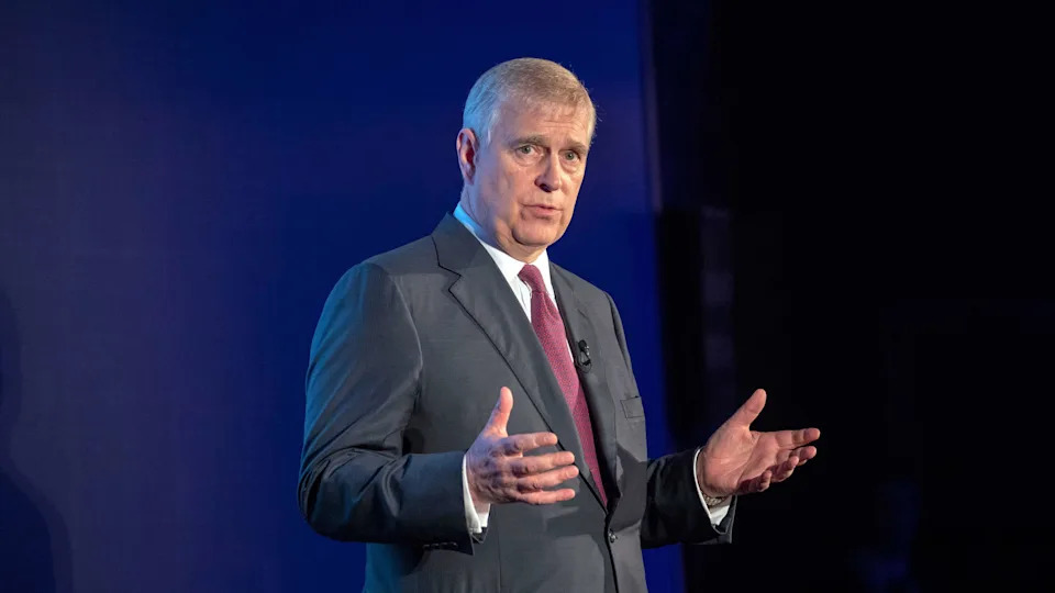 The Duke of York as he hosts a Pitch@Palace event at Buckingham Palace in London.