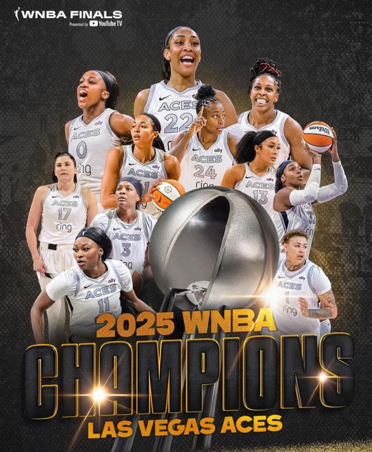 Las Vegas Aces win the wnba championship