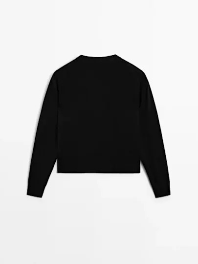 Massimo Dutti black cardigan