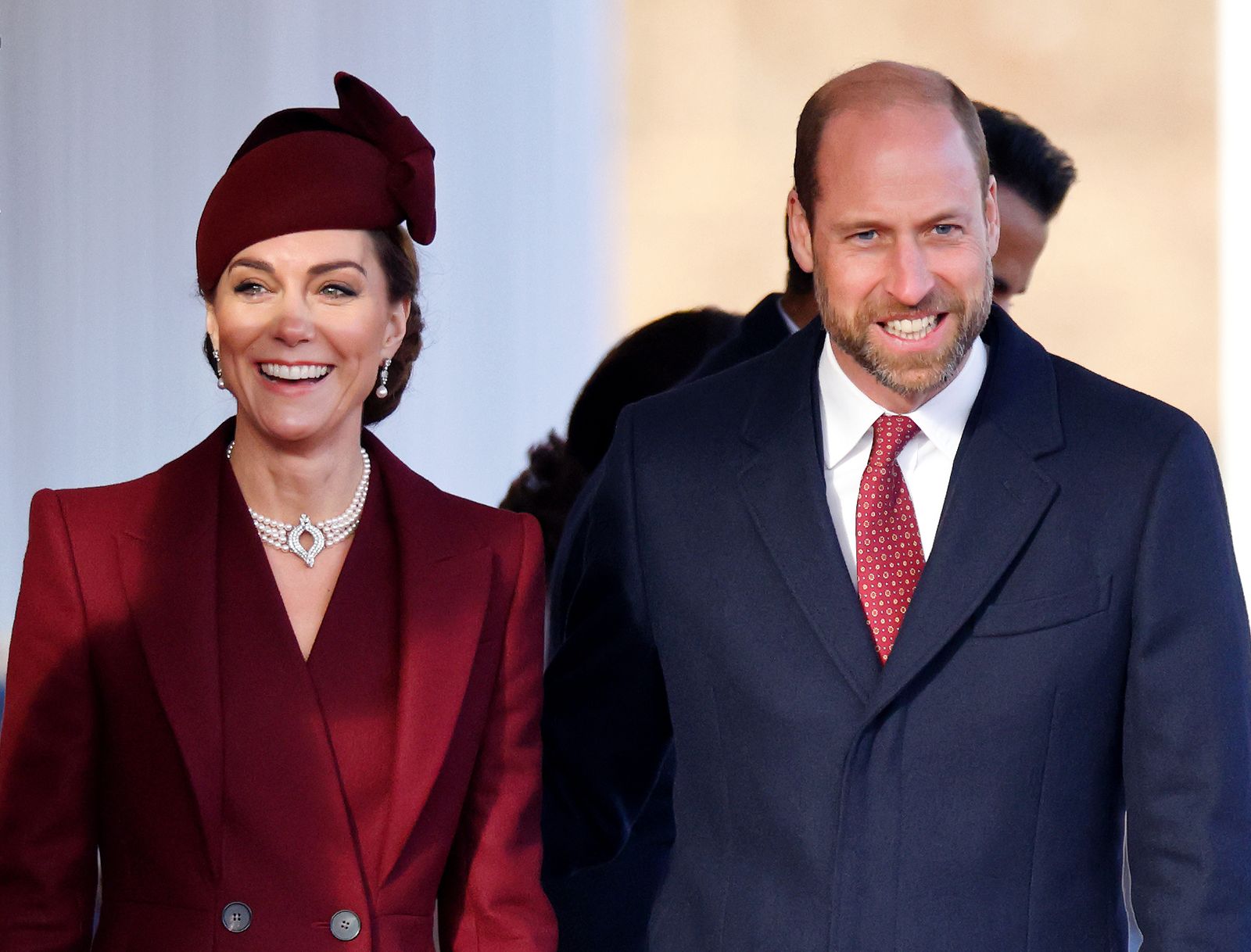 The Prince and Princess of Wales pictued in December 2024 are united in their desire for devices not to interrupt...