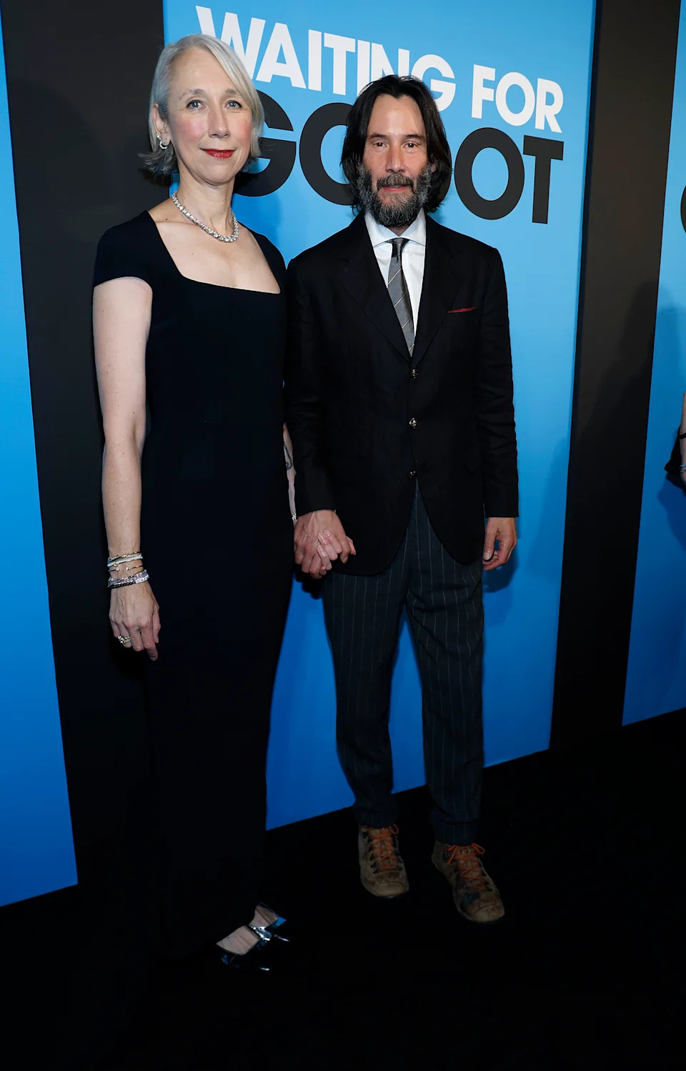 Alexandra Grant and Keanu Reeves